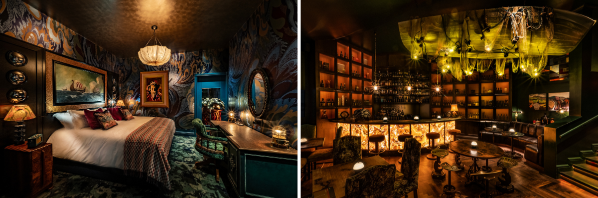 ardbeg house interior and bar
