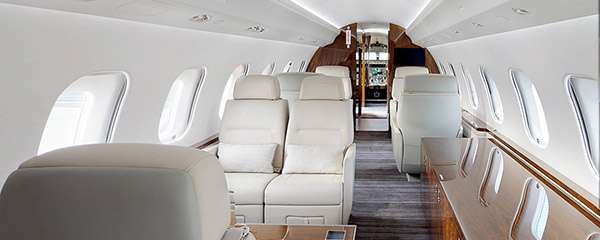 Global 6000 Main Cabin