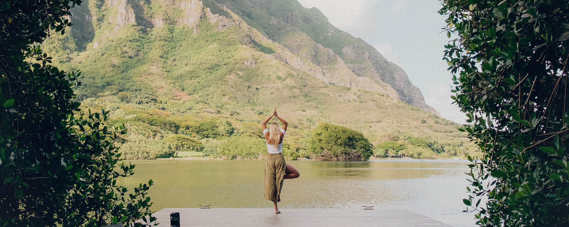 wellbeing travel - meditation in nature