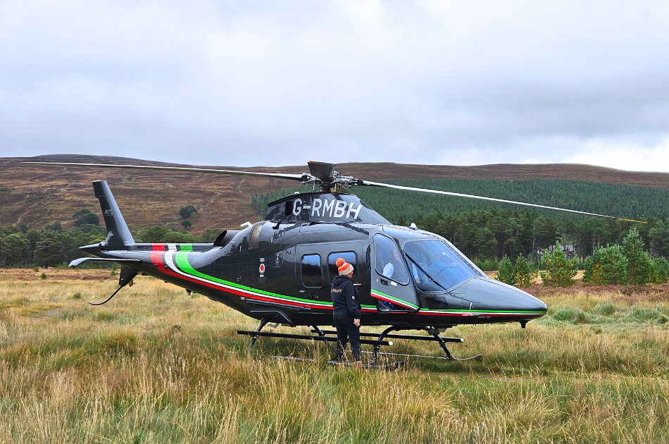 helicopter charter set-jetting