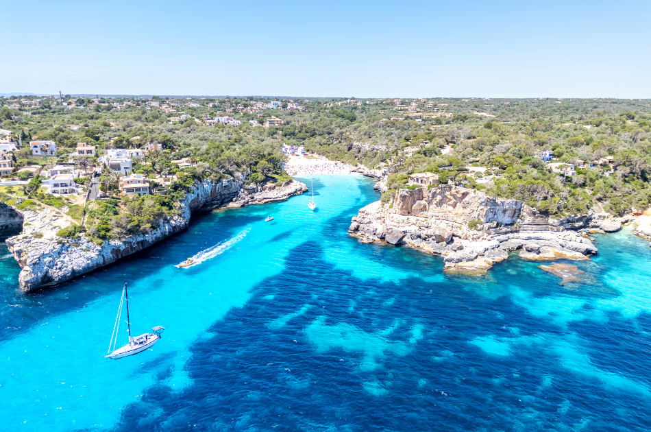 Mediterranean coast line