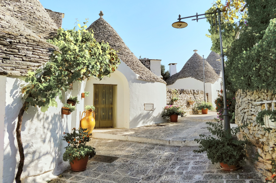 Trulli houses in Alberobello