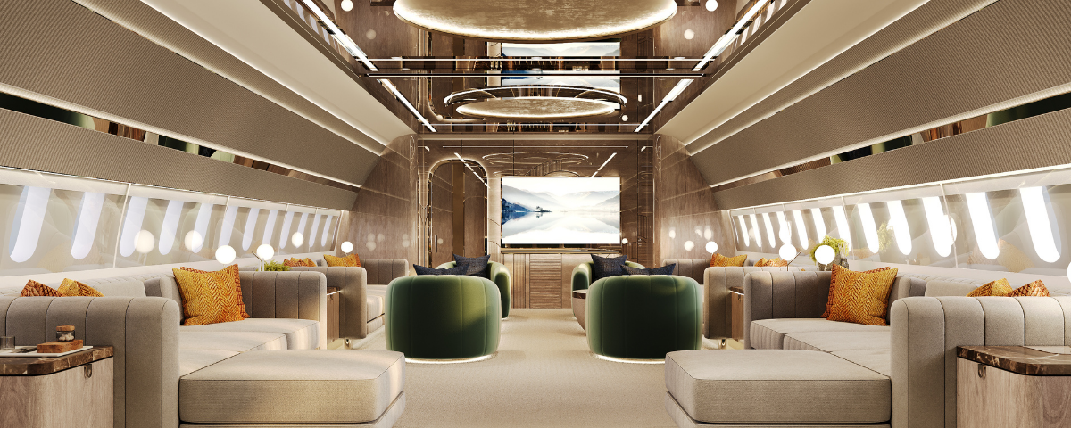 Natalie Rodríguez Luxury Design - luxury aircraft interior